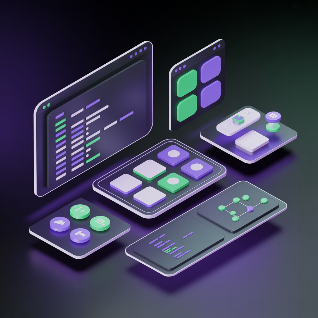 No-code development training session with participants building functional applications using visual development platforms